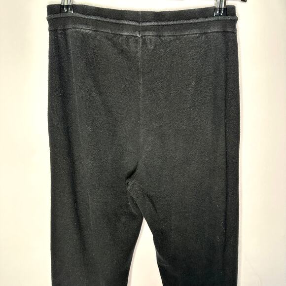 NAADAM Black Crop Cotton Cashmere Blend Jogger Sweatpants Women's XS - Picture 5 of 6